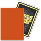 100 Bustine Standard Dragon Shield Classic Sleeves - TANGERINE